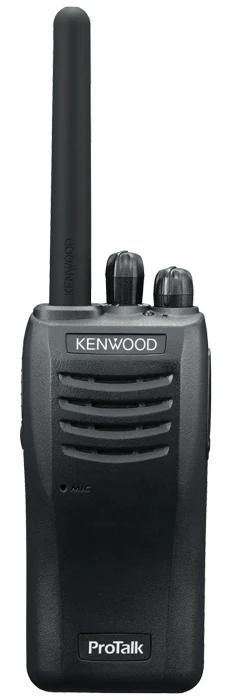 Kenwood TK-3501E portable radio, front view, no display and no keypad