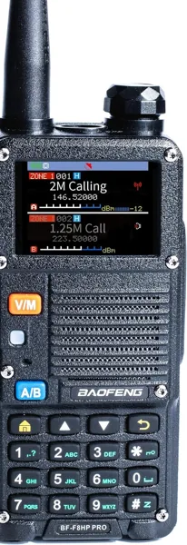 Baofeng BF-F8HP PRO US amateur-locked VHF/UHF