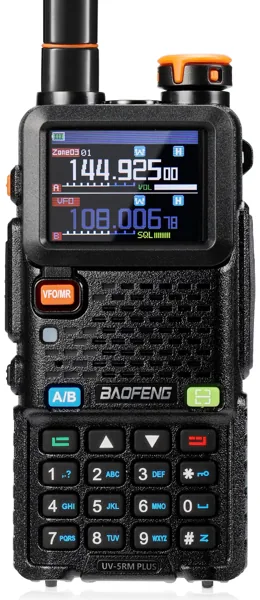 Baofeng UV-5RM Plus GPS wideband/export VHF/UHF