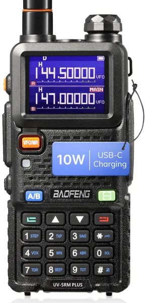 Baofeng UV-5RM Plus wideband/export VHF/UHF