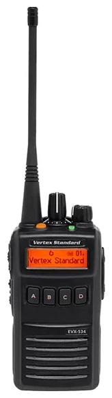 Vertex Standard EVX-534 portable radio photograph