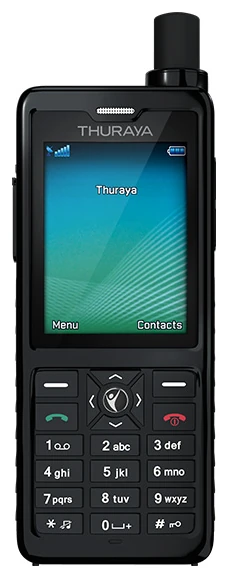 Thuraya XT-PRO satellite phone, front view